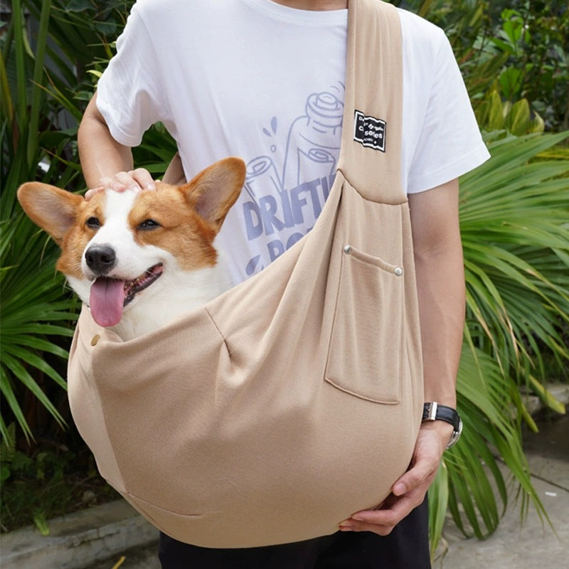 Pet Crossbody Bag Cat and Dog Outing Bag Portable Shoulder Bag New Dog and Cat Travel Bag