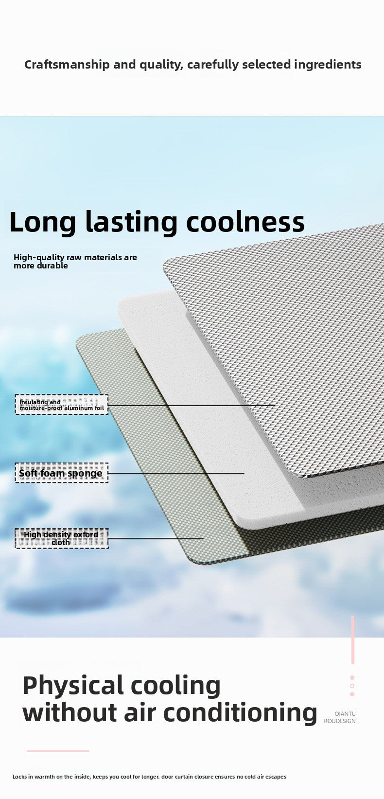 Summer Cat Cooling Artifact Portable DIY Air Conditioning Pet Ice House