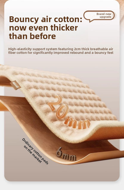 Deluxe Heated Pet Bed for Dogs Cats Warm Plush Mat with Removable Washable Cover All Season Cushion for Puppy Kitten Senior Pets