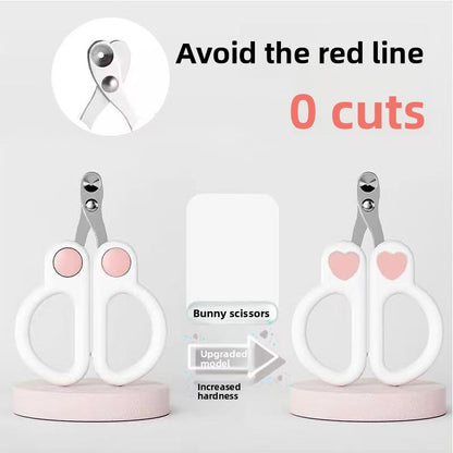 Small Blind Friendly Cat Nail Clippers for Beginners and Pets