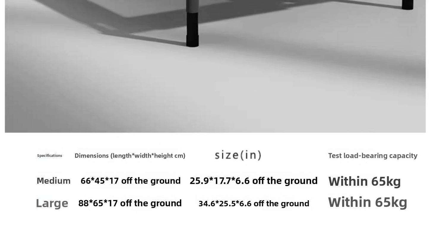 All Season Pet Camping Bed for Dogs and Cats Breathable Summer Cool Moisture Proof Detachable Washable Off Ground Small Med