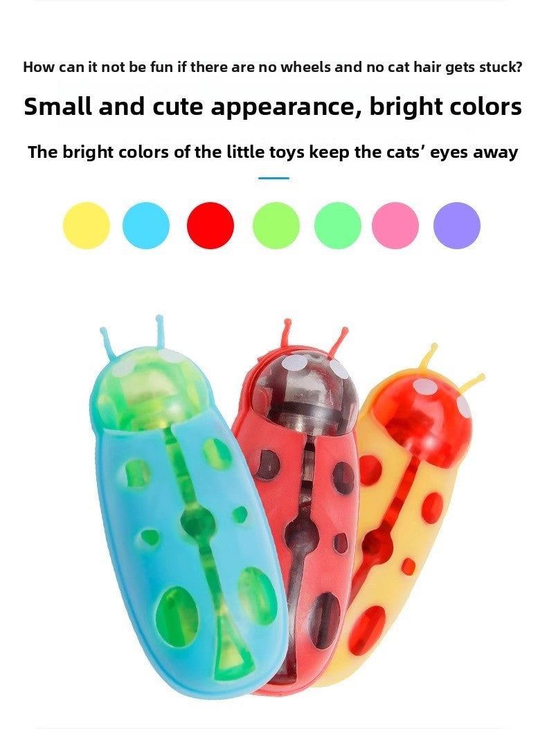 Nano Worm Cat Toy Automatic Teasing Intelligent Wand with Obstacle Avoidance for Self Play