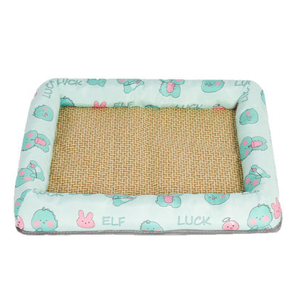 All Season Universal Pet Cooling Mat Bed Cushion for Bichon Dog Cat Summer