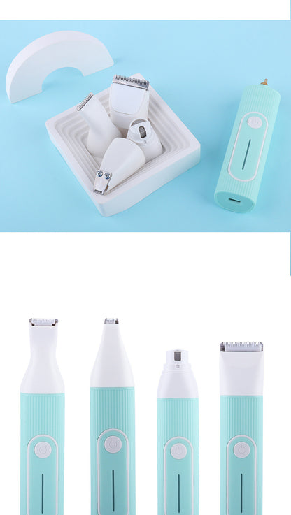Pet Supplies New Pet Hair Trimmer Set Dog Electric Clipper Nail Grinder Pet Paw Hair Trimmer