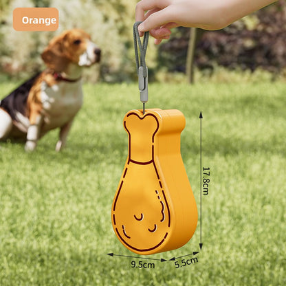 Portable Pet Travel Water Bottle and Food Container Double Layer Dog Cat Outdoor Feeder Leak Proof Dual Use Cup