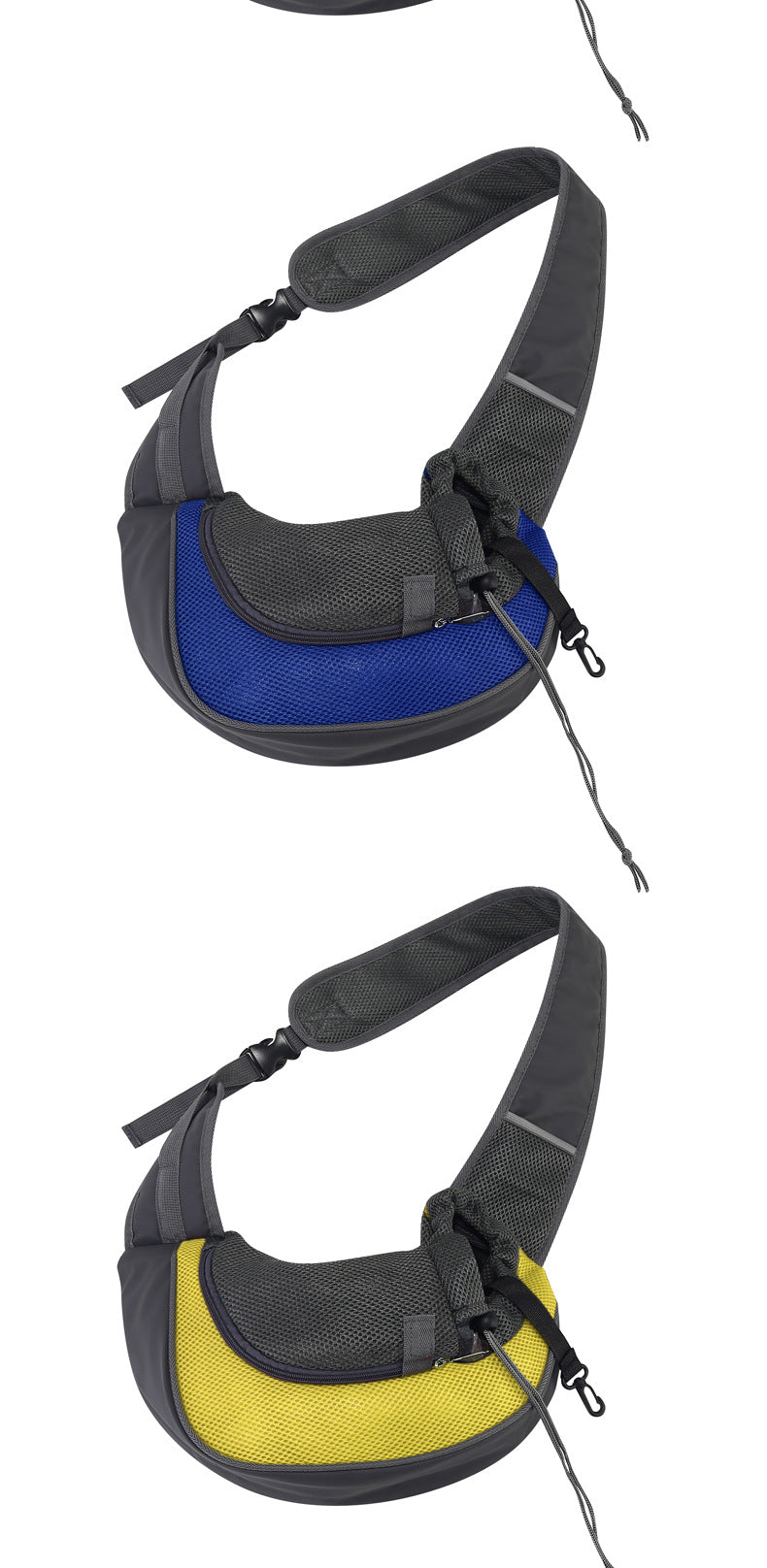 Crossbody Cat Bag Breathable Mesh Pet Shoulder Portable Outings