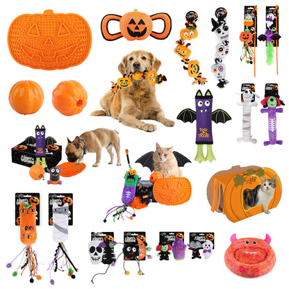 Halloween Pet Toy Collection Dog Chew Cat Stick Mat
