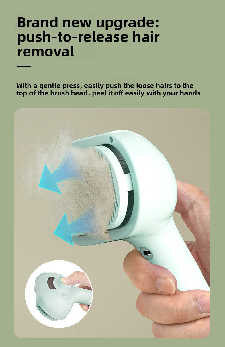 Cat Dog Grooming Comb Spray Non Flying Hair Pet Tool