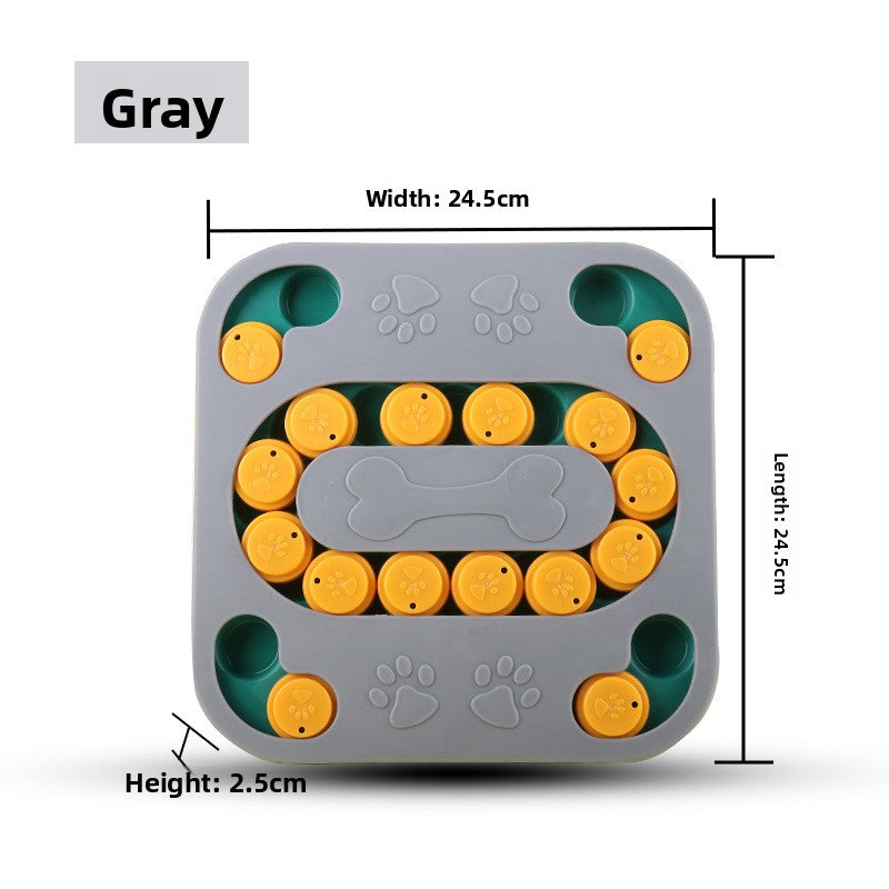 Pet Supplies New Dog Puzzle Foraging Toy Interactive Training Anti Boredom Fun