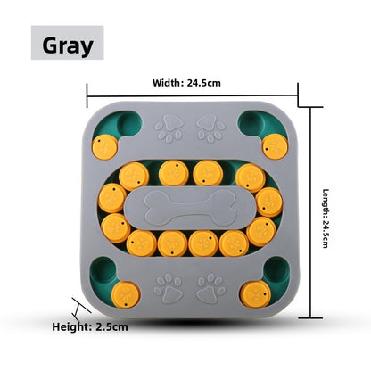 Pet Supplies New Dog Puzzle Foraging Toy Interactive Training Anti Boredom Fun