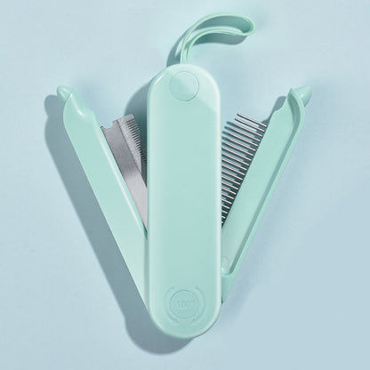 Cat Dog Long Hair Comb Pet Supplies Detangling Remove Floating Hair Cleaning Tool