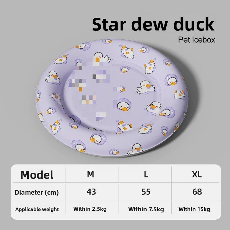 Dog Cat Ice Cool Mat Pad Summer Sleeping Floor Cooling Supplies Nest