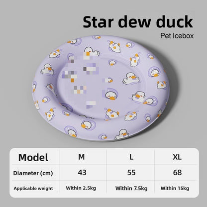 Dog Cat Ice Cool Mat Pad Summer Sleeping Floor Cooling Supplies Nest