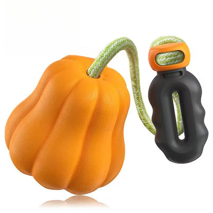 Pet Chew Toy Outdoor Hand Thrown Pumpkin Ball