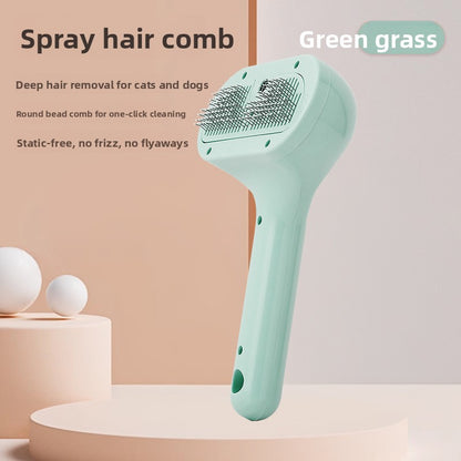 Pet Grooming Spray Comb for Cat Dog Hair Detangling Cleaning