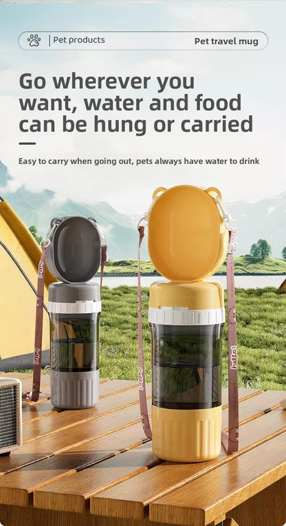 Dog Travel Water Cup Portable Outdoor Drinking Supplies for Pets