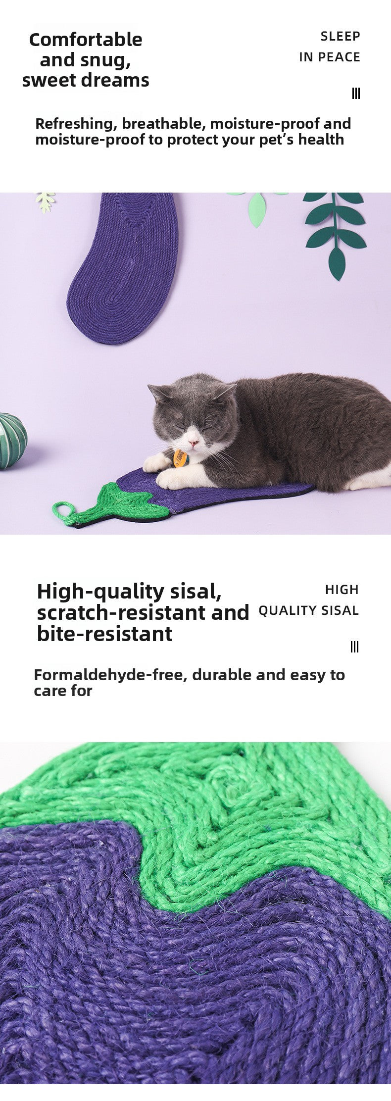 Durable Hanging Cat Scratching Board Pad Multiple Styles Anti Scratch Furniture Protector Interactive Pet Toy for Indoor Cats