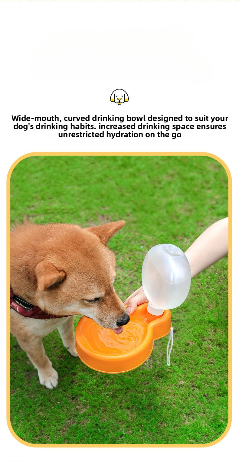 Dog Outdoor Water Cup Foldable Portable Travel Cup Water Dispenser Cat Dog Walking Puppy Drinking Cup Large Capacity