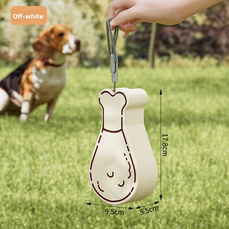 Portable Pet Travel Water Bottle and Food Container Double Layer Dog Cat Outdoor Feeder Leak Proof Dual Use Cup