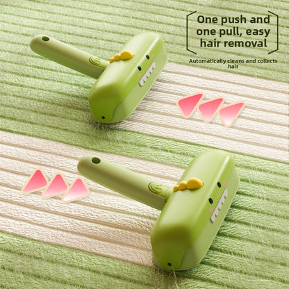 Reusable Pet Hair Remover Brush Dinosaur Design Sticky Lint Roller for Cat Dog Hair on Bedding Clothes Furniture Carpet Couch