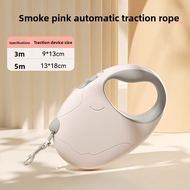 Automatic Retractable Dog Leash Heavy Duty Tangle Free Rope for Small Medium Dogs Walking Puppy Teddy Bichon Poodle Pet