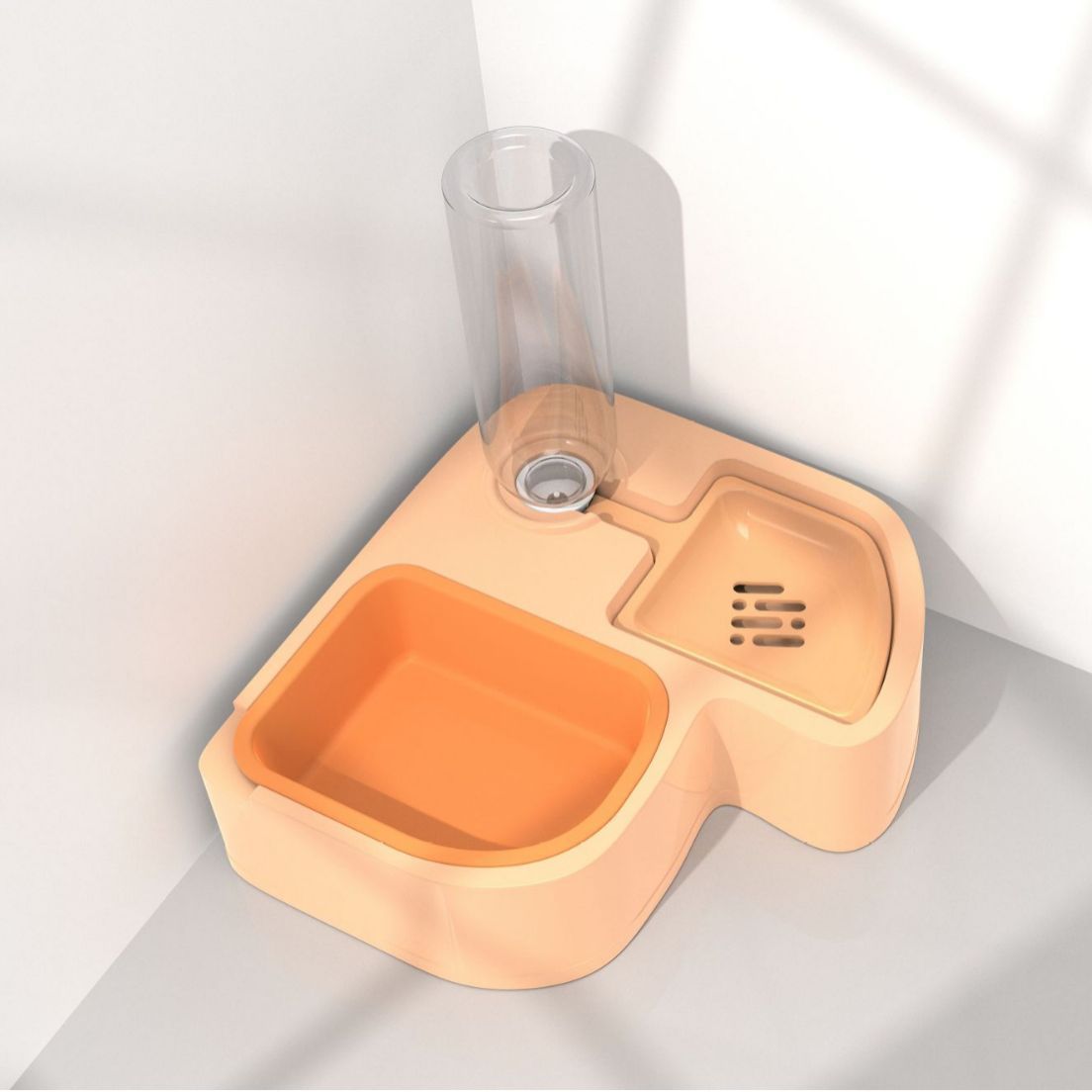 New Cat Food Set: Auto Feeding Bowl Drinking Device & Neck Protection Wholesale