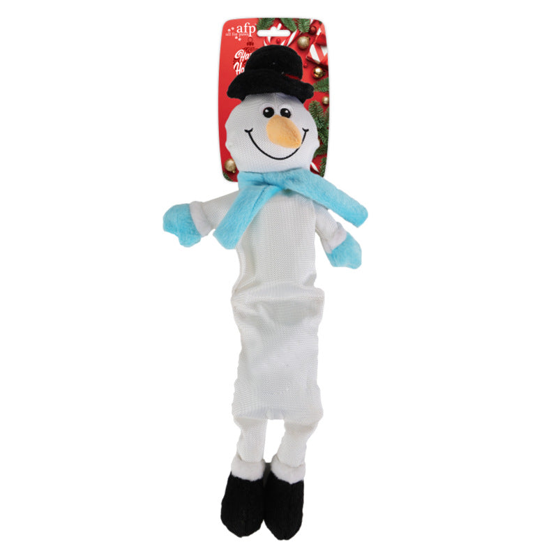 Multiple Christmas Pet Toys Pinecone Treat Dispenser Dog Chew Toy Teaser Wand Pet Bed Set