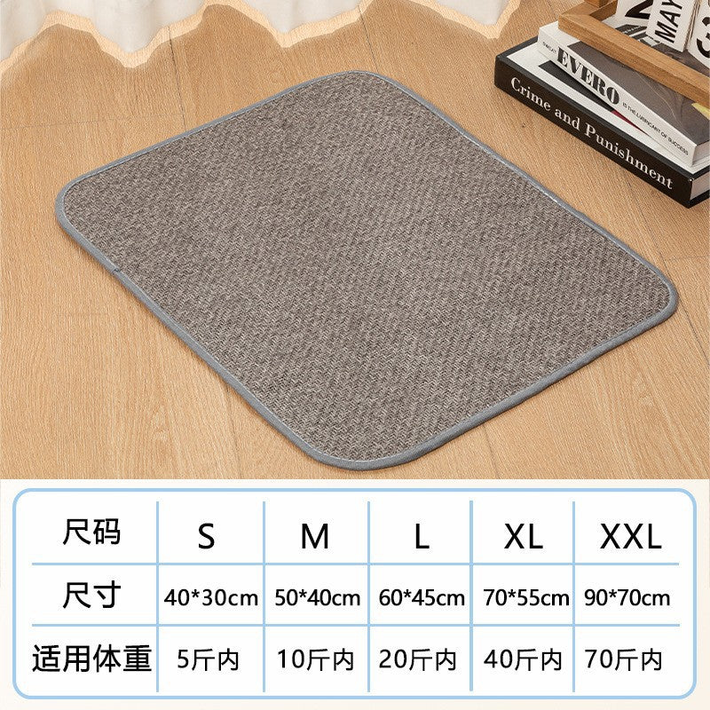 AllSeason Pet Cooling Mat Pad for Dogs Cats Summer WearResistant Bed Essentials