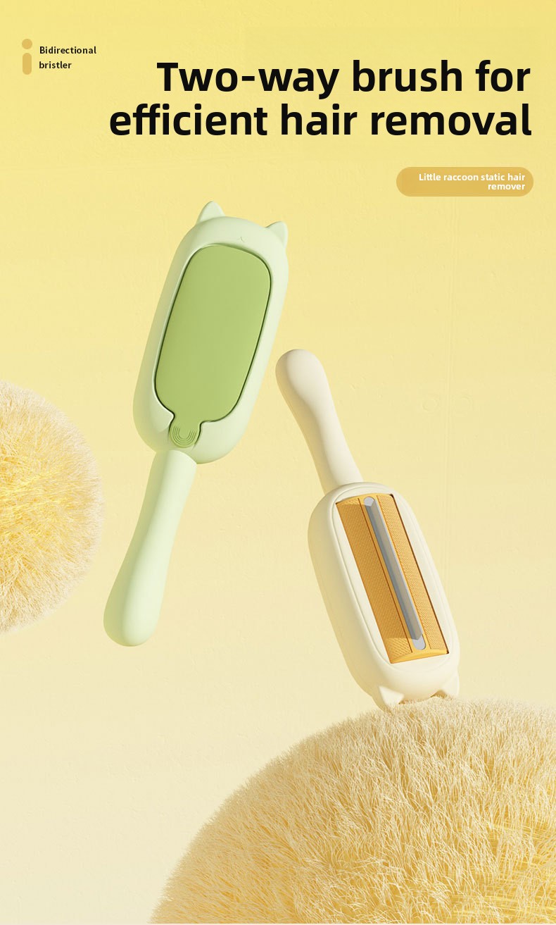 Professional Pet Hair Remover Brush Static Magic Hair Brush for Cats Dogs Furniture Car Seats Washable Effective Hair Removal Tool Supplies