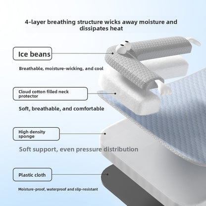 Breathable Cooling Dog Bed for Summer Big Eyed Monster Sofa Mat Small Dog Cat Nest Pet House Washable