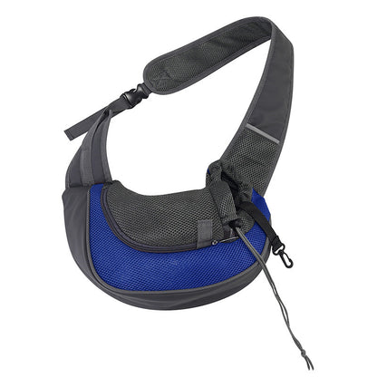 Crossbody Cat Bag Breathable Mesh Pet Shoulder Portable Outings