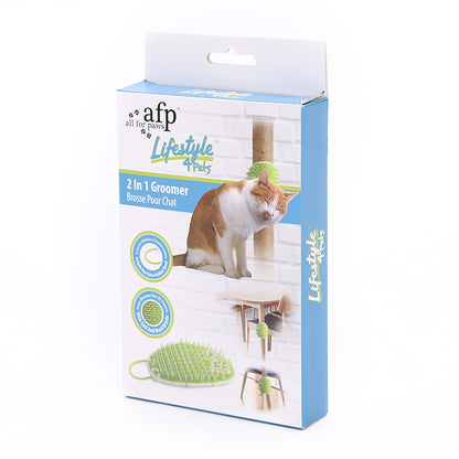 Cat Hair Removal: Dual-Function Scratcher and Comb Toy