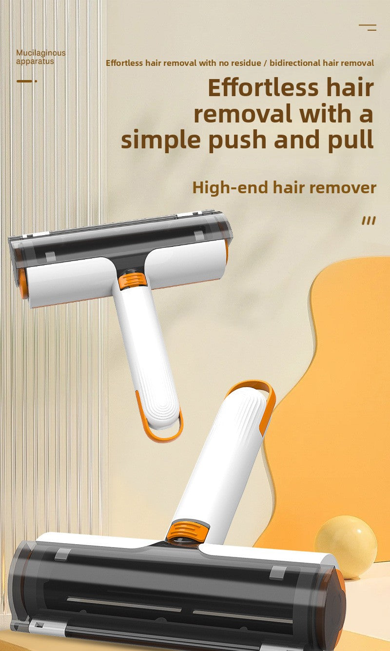 Pet Supplies Roller-Type Double-Sided Brush for Floating Hair Removal Static Sticky Artifact