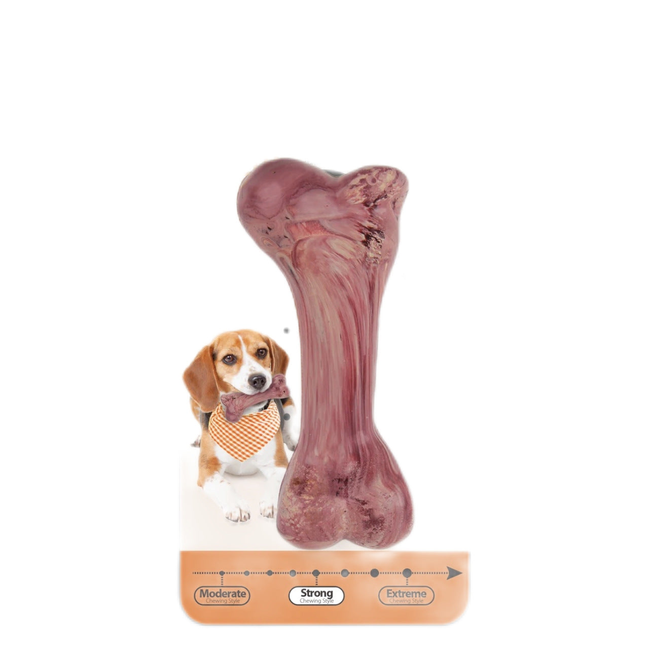 Puppy Small Dog Durable Cactus Molar Nipple Toy for Self-relief Biting