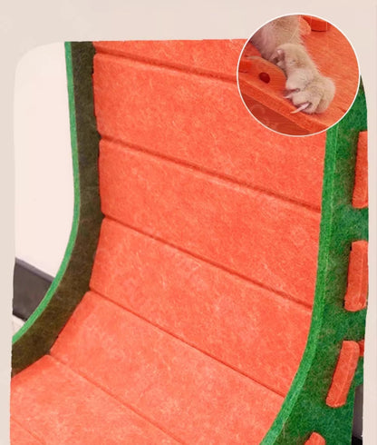 Large Felt LShaped Vertical Cat Scratching Board WearResistant Detachable Toy