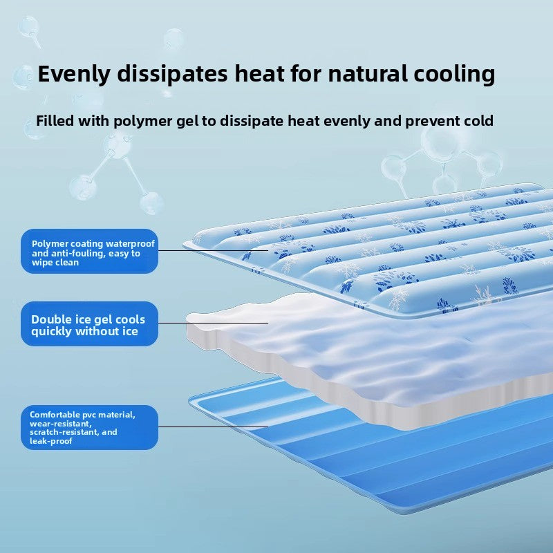 Dog Summer Cooling Mat Large Size TearResistant Waterproof Pet Pad