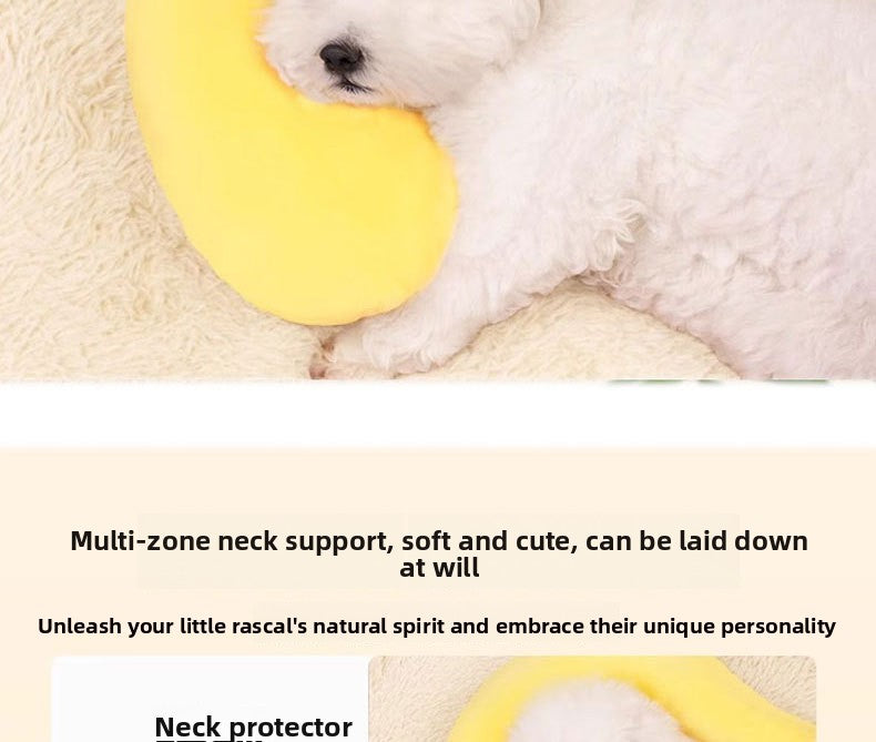 Dog Small Pillow All-Season Toy Pet Mat Neck Protection Pillow Sleeping Cat Special Small Pillow Dog Bed Supplies