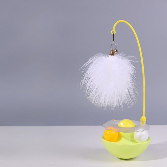 Rotating Ball Kitten Toy Self Fun Durable Cat Teaser Supplies