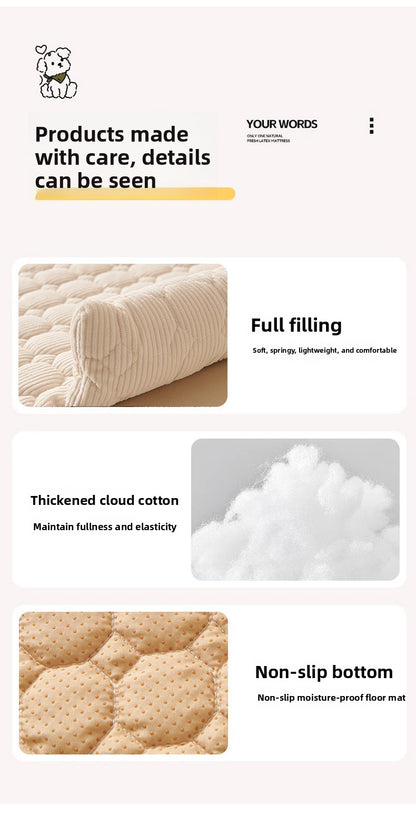 Premium Thickened Pet Sofa Cushion Non-Slip Dog Bed Cat Bed Washable Anti Scratch Furniture Protector for Large Medium Dogs Cats
