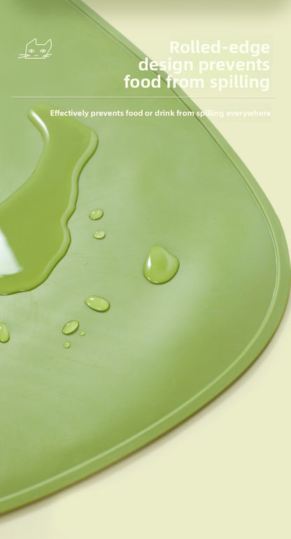Cat Bowl Waterproof Non-Slip Mat for Pet Supplies
