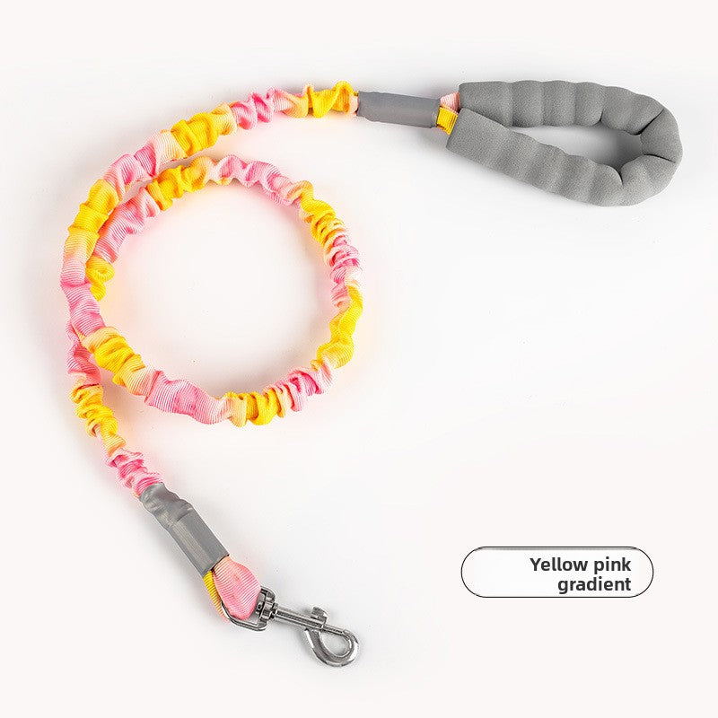 Elastic Rope Dog Leash Explosion Proof Anti Pull Pet Gear