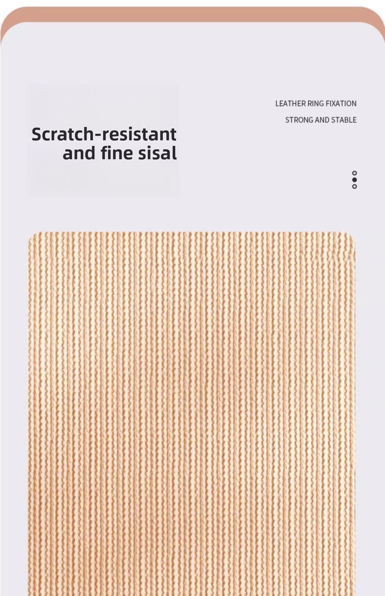 Vertical Wall Sticker Cat Scratch Board Sisal Material Wear Resistant Anti Scratch Sofa Pad Toy