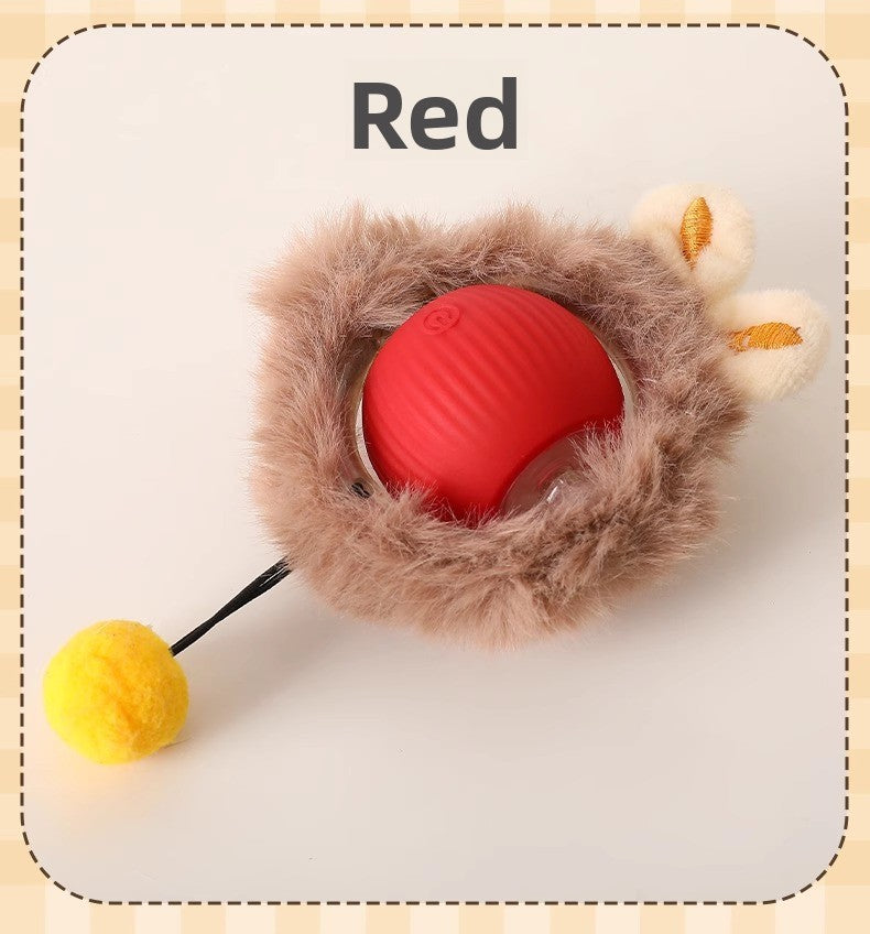 Cat Toy Sound Gravity Pet Cat Intelligent Teasing Cat Toy Ball Relieve Boredom Rolling