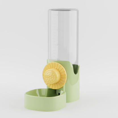 Original Daisy Hanging Cage Automatic Pet Water Dispenser Large Capacity Dog Cat Water Bottle Feeder