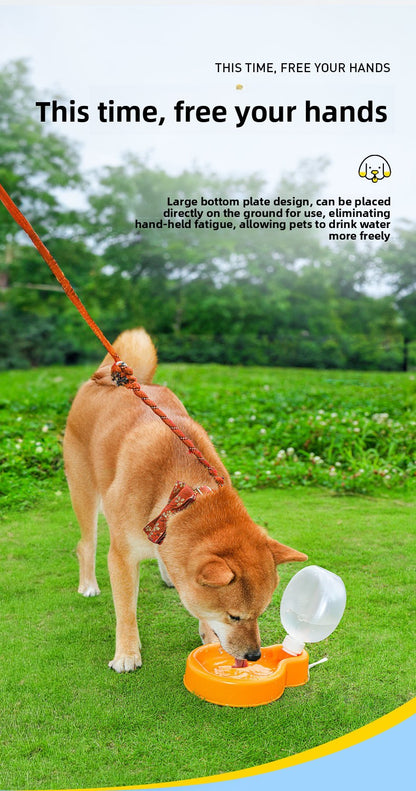 Dog Outdoor Water Cup Foldable Portable Travel Cup Water Dispenser Cat Dog Walking Puppy Drinking Cup Large Capacity