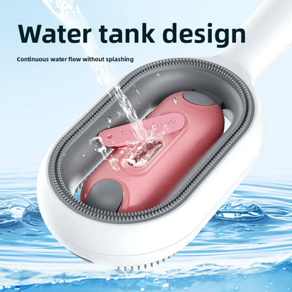 Reusable Pet Hair Removal Comb with No Wash Sticky Wipes Cat Dog Grooming Brush for Shedding Control and Furniture Carpet Clothes Fur Cleaning