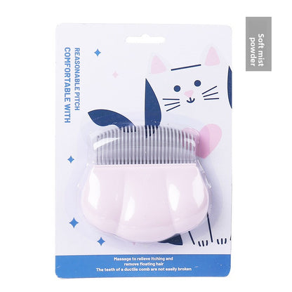 Pet Supplies New Style Shell Comb for Cat Grooming Massage