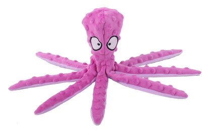 Soft Octopus Plush Toy for Dogs and Cats Durable Chew Resistant Pet Toy with Squeaker Interactive Playtime Fun for Puppies and Kittens