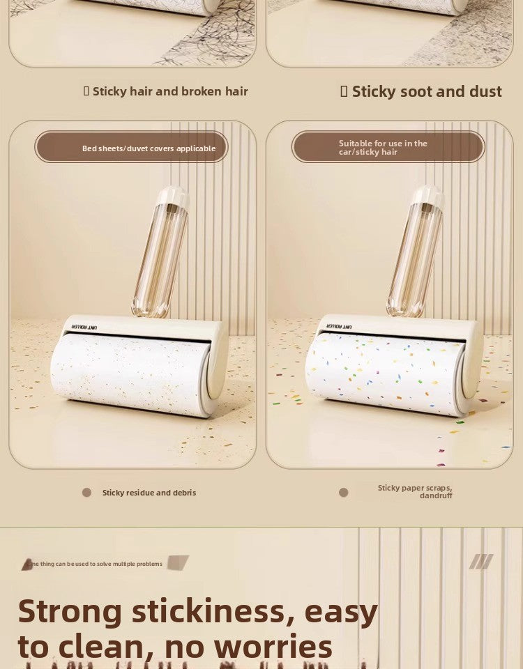 New Tearable Paper Lint Roller Core for Home Clothes and Pet Hair Cleaning Brush