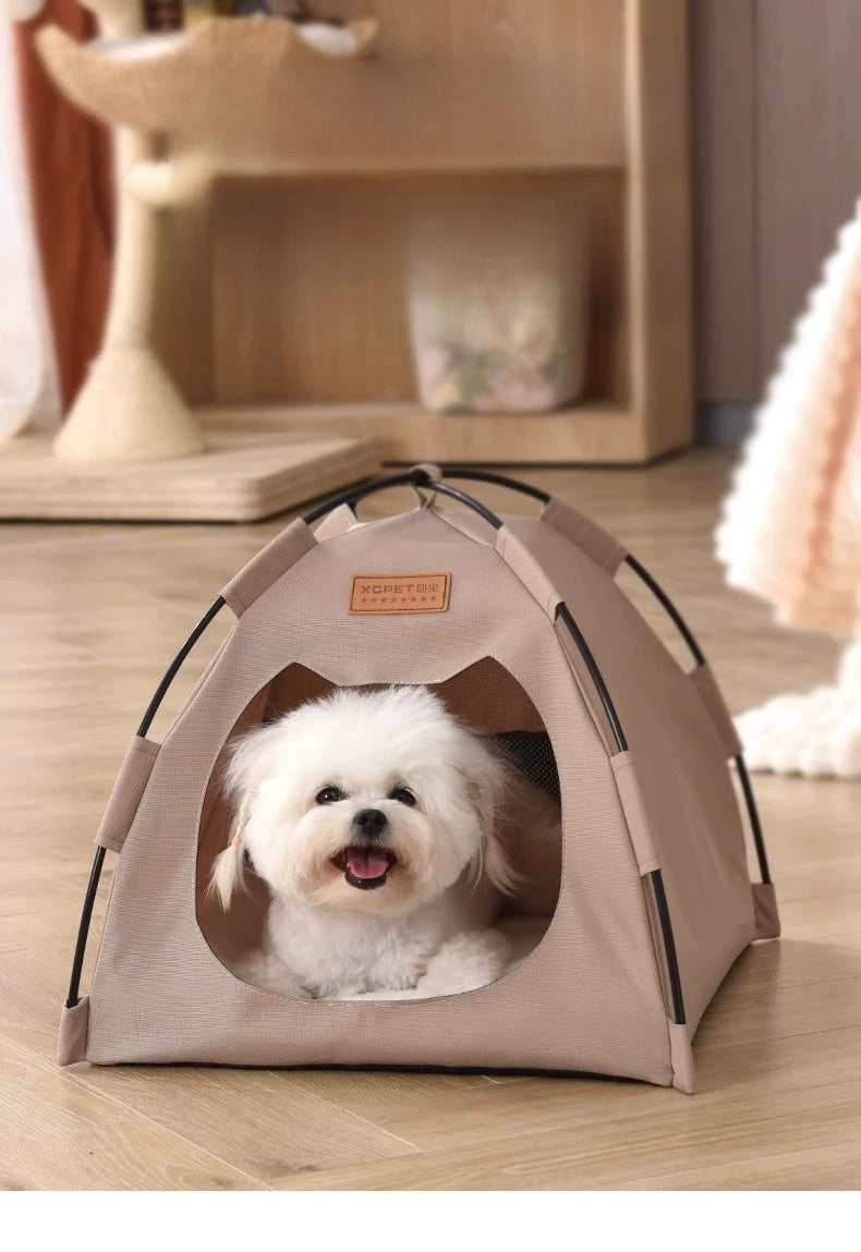 New Cat Tent Enclosed Foldable Oxford Cloth Cat House Dog House